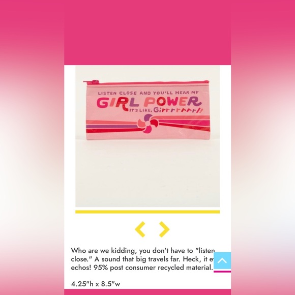 Blue Q brand new with tag pencil case and change purse combo - Picture 2 of 3